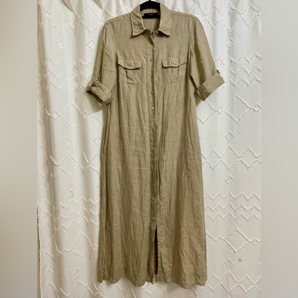 MaxMara Weekend Tan Shirt Dress